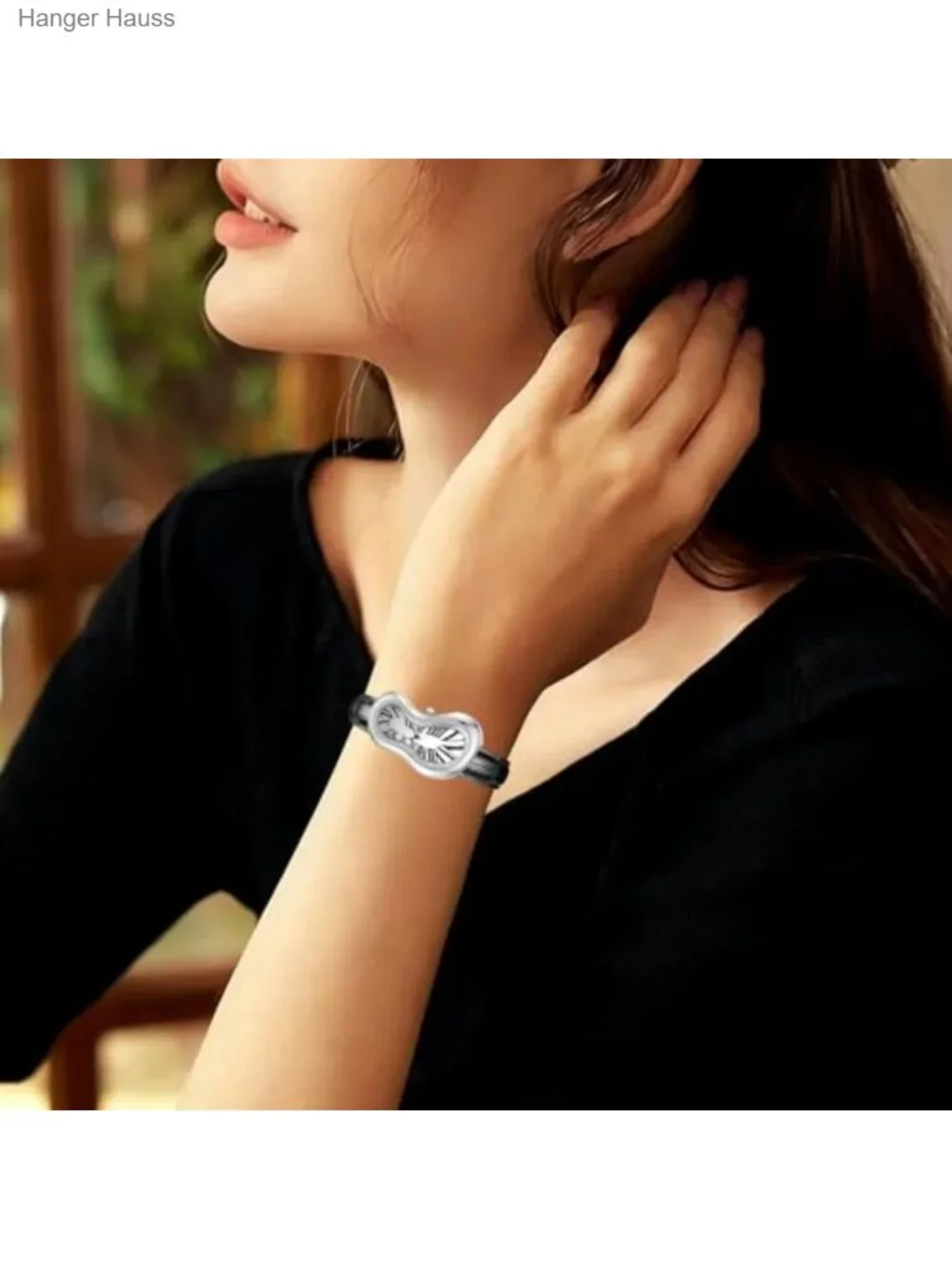 Creative Melting Luxury Unisex Watch - Analog Quartz Roman Numeral Dial,